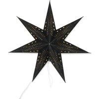 Paper Star Black Light Decoration