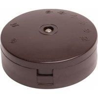 Wickes 4 Terminal Junction Box  Brown 5A