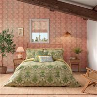 Morris & Co Hyacinth Duvet Cover Set Double Sage & Citrus