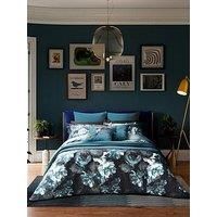 Ted Baker Painted Blooms Multi Duvet Set- Super King