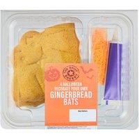 The Daily Bakery Decorate Your Own Gingerbread Bats 4pk