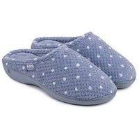 Isotoner Ladies Popcorn Terry Mule Slipper