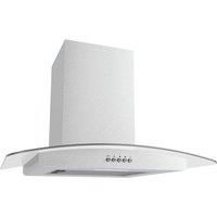 LOGIK L60CHDG21 Chimney Cooker Hood  Stainless Steel & Glass  Currys