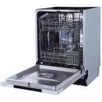 LOGIK LID60W23 Full-size Fully Integrated Dishwasher, Silver/Grey