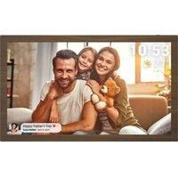 SANDSTROM SDPF15W25 15.6" Digital Photo Frame - Brown, Brown