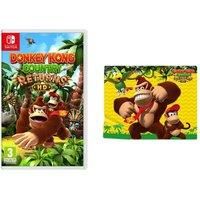 NINTENDO SWITCH Donkey Kong Country Returns HD & Cleaning Cloth