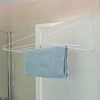 JVL Over door utility clothes washing laundry dryer balcony airer