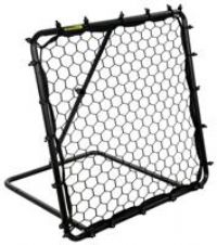 Kickmaster Rebounder Football Net Training Equipment Practice Soccer Goal Kickback Target Adjustable for Kids Play Teaching Practice Equipment,Adjustable Portable Football Nets for Garden and Fields