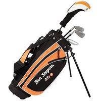 Ben Sayers Right-Handed M1i Junior Package Set with Stand Bag - Orange - 9-11 years