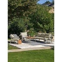 Pacific Lifestyle Stockholm 5 - Person Seating Group with Cushions Beige 5