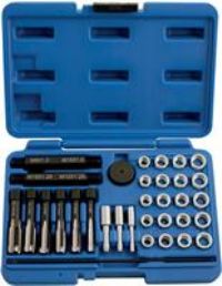 Laser Tools Glow Plug Thread Repair Kit 33pc 5206