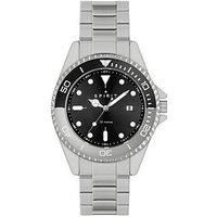 Spirit Gents Pale Polished Silver Stainless Steel Bracelet Watch