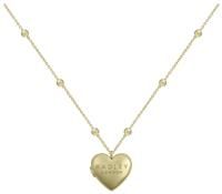 RADLEY Womens 18ct Gold Plated Heart Locket Pendant Necklace