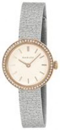 Radley Stone Set Silver Mesh Strap Bracelet Watch