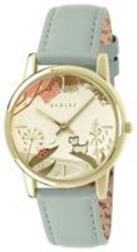 Radley Gold Plated 35Mm Artichoke Leather Strap