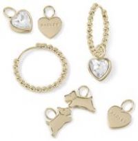 Radley 18ct Gold Plated Charm Earrings Set