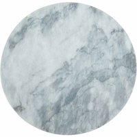 Interiors by PH Sunny Round Marble Chopping Board - White