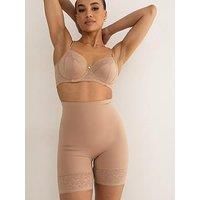 Pour Moi Effortless Shapewear Tummy Control Thigh Slimmer - Natural