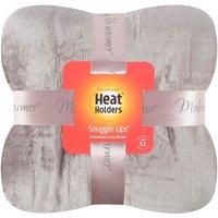 Heat Holders Luxury Fleece Thermal Blanket - 3 Colours! - Silver