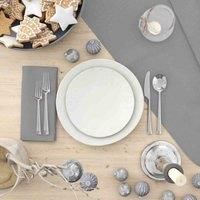 Belledorm Amalfi Table Cloth 230 Rnd - Grey