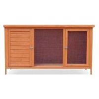 Harrisons Natural Ulverston One Bedroom Compartment Hutch on legs 130x50x70cm