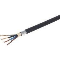 Prysmian Armoured 4Core Cable 6944X 4mm x 25m Black PVC Sheathed Cable