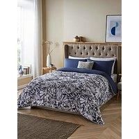 Night Lark - Coverless Duvet - 10.5 Tog - Single - Design Collection - Luxury Bedding - Hypoallergenic - Machine Washable - Winter Palms