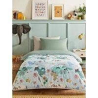 Night Lark Animal Atlas 10.5 Tog Coverless Quilt And Pillowcase Set