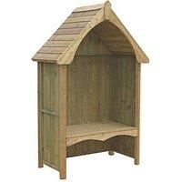 Shire Balsam 4' x 2' (Nominal) Apex Timber Arbour (83239)