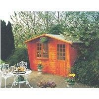 Goodwood 10' x 8' (Nominal) Apex Shiplap T&G Timber Summerhouse with Assembly (81152)