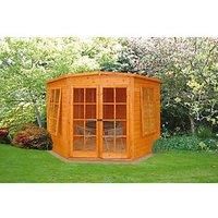 Shire Hampton 8x8 Pent Shiplap Wooden Summer house