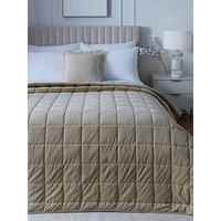 Very Home Square Stitch Quilted Bedspread 165X240Cm