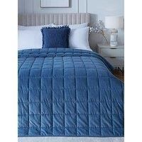 Very Home Square Stitch Quilted Bedspread 165X240Cm