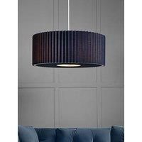 Very Home Large Knife Pleat Easy-Fit Light Shade