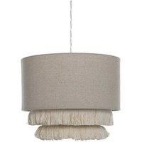 Dahlia 3 Tiered Raffia Easy Fit Shade