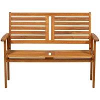 Napoli 2 Seat Acacia Wood Garden Outdoor Bench