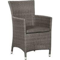 Royalcraft 2pk Paris Carver Grey Chairs only