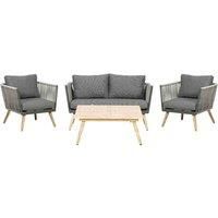 Milan 4pc Sofa Lounging Coffee Set