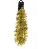 Festive 1.7m Chunky Christmas Tinsel - Gold