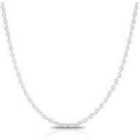 H. Samuel Gents Silver 22" Rope Chain