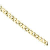 H. Samuel 9Ct Gold Hollow Curb Chain 24''