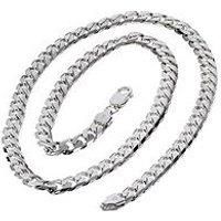 Ernest Jones Sterling Silver 20 Inch Curb Chain