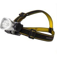 Regatta 10 LED Head Torch - Black/Seal Grey