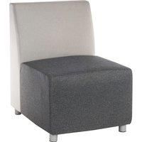 Teknik Cube Modular Reception Sofa - Dark Grey Chair