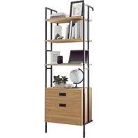 TEKNIK Hythe 5426438 Wall-Mounted Bookcase - Walnut