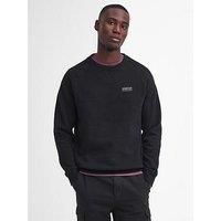 Barbour International Essential Crew Neck Sweat Top - Black