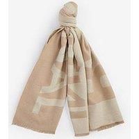 Barbour International Milla Logo Scarf - Beige