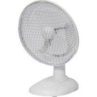 Prem-I-Air 6 (15 cm) White Desktop Fan with 2 Speed Settings