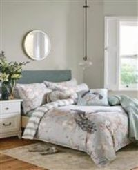 Laura Ashley Belvedere Duvet Set, Super King, Duck Egg