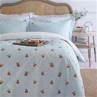 Sophie Allport Strawberries Bedset Super King + 2 Standard Pillowcases